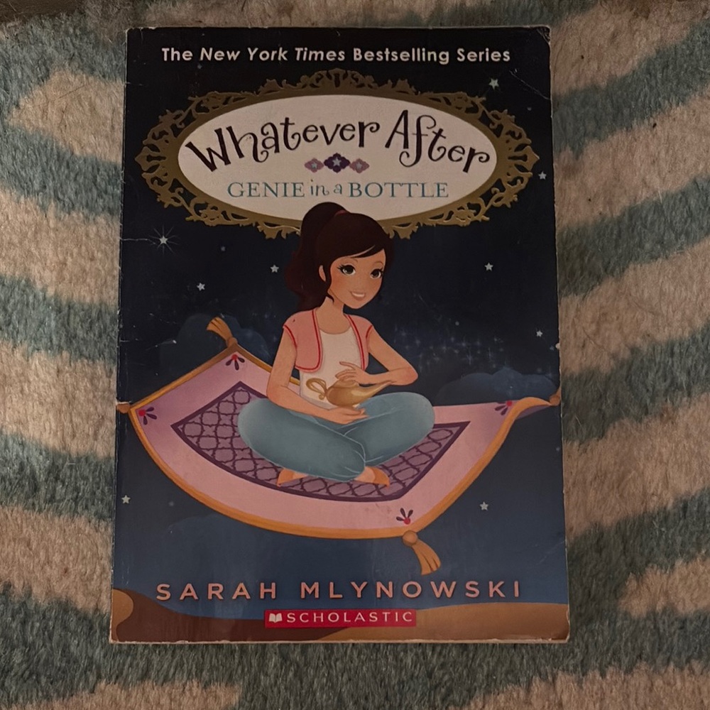 Scholastic Blue and Purple Magical Adventure Book